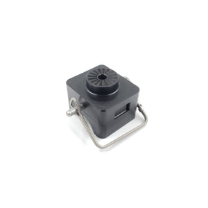 0 DEGREE QUICK RELEASE STRAIGHT TRANSDUCER MOUNT ADAPTER FOR GARMIN PANOPTIX LIVESCOPE SYSTEM