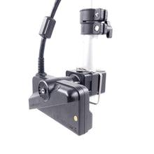 Load image into Gallery viewer, 0 DEGREE QUICK RELEASE TRANSDUCER MOUNT ADAPTER FOR LOWRANCE ACTIVE TARGET 1.125&quot;-1.375&quot; POLES